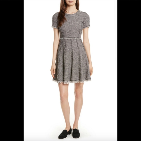 NWT $495 Rebecca Taylor Stretch Tweed Dress - Picture 1 of 8